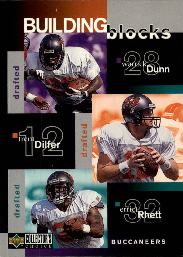 1997 Collector's Choice #361 Buccaneers BB/Warrick Dunn/Trent