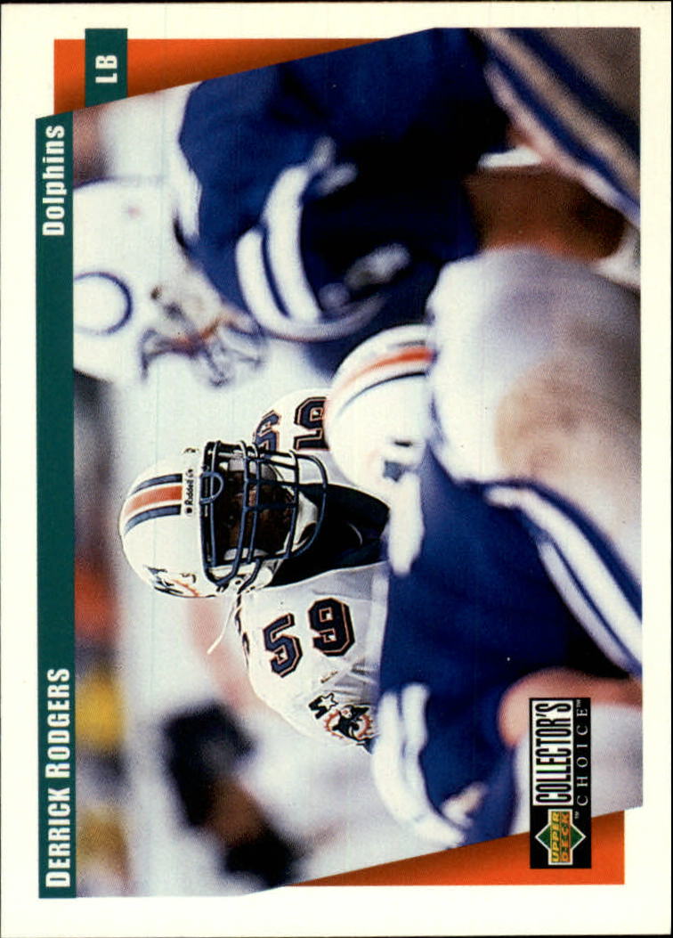 1997 Collector's Choice #462 Derrick Rodgers RC