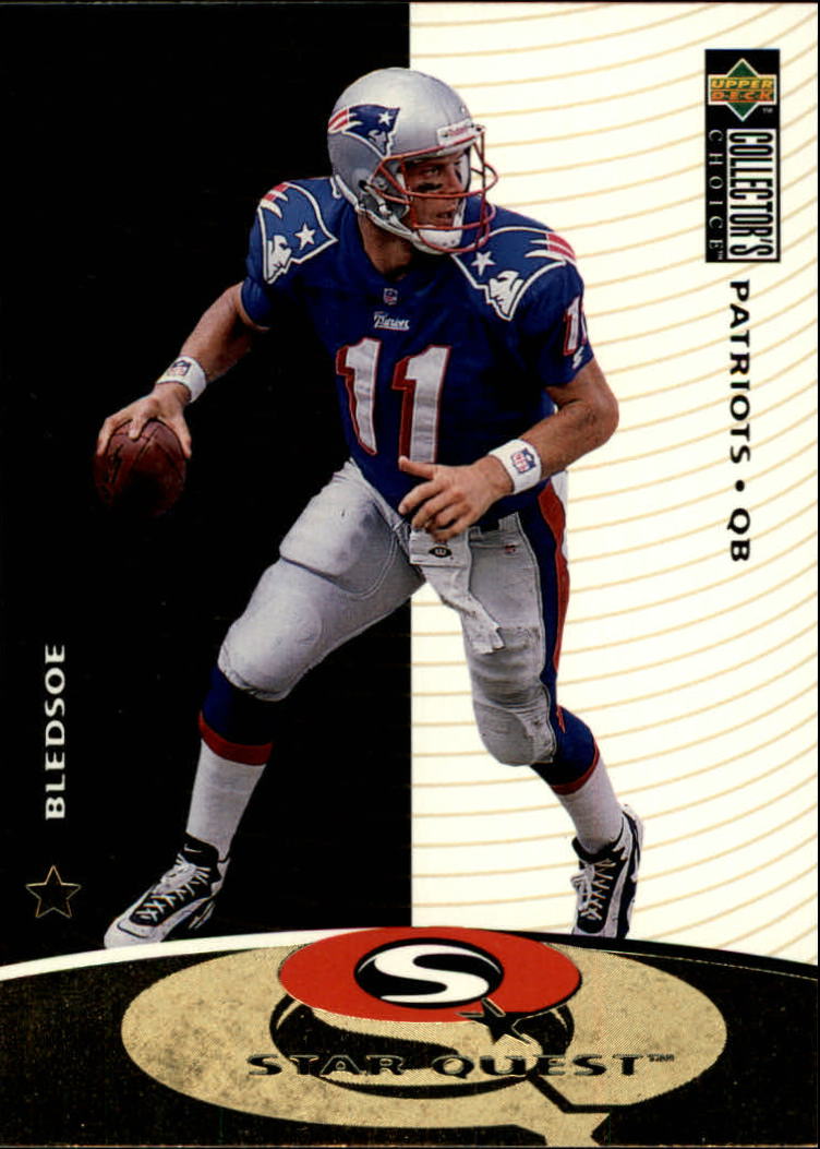 1997 Collector's Choice Star Quest #SQ18 Drew Bledsoe