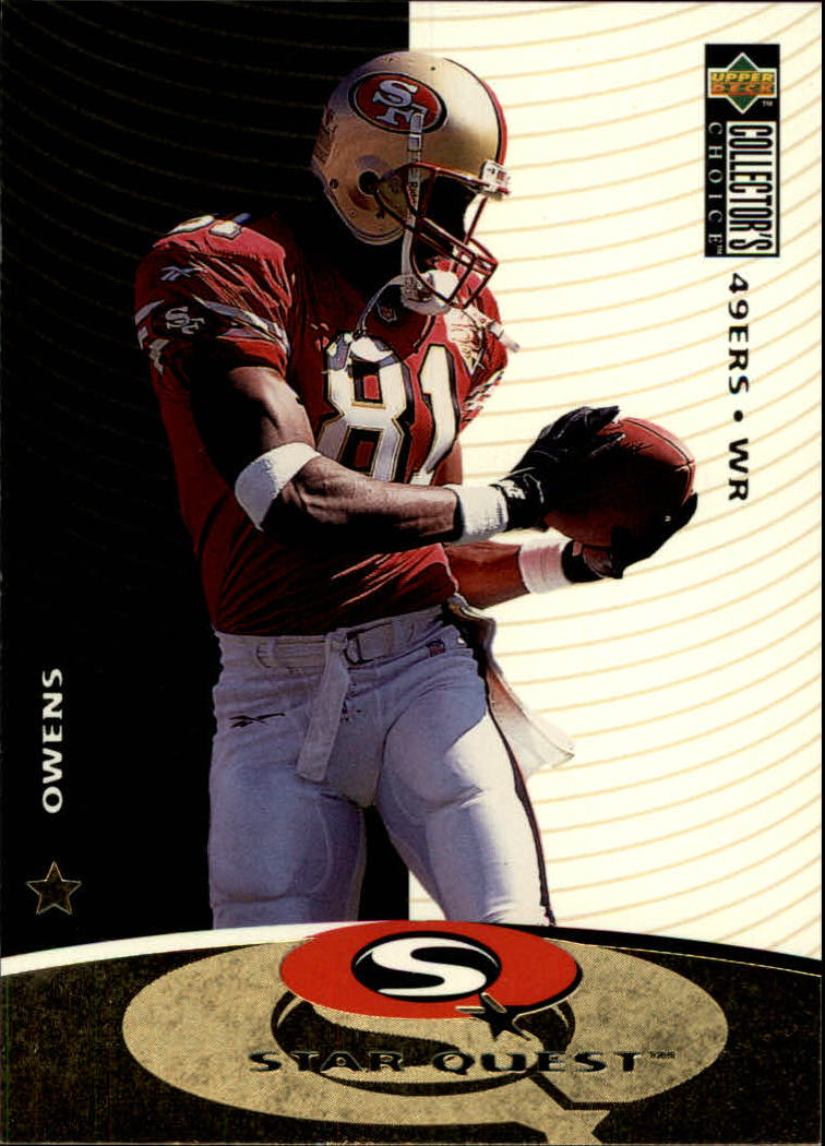 1997 Collector's Choice Star Quest #SQ26 Terrell Owens