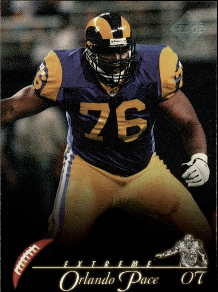 1997 Collector's Edge Extreme #166 Orlando Pace RC