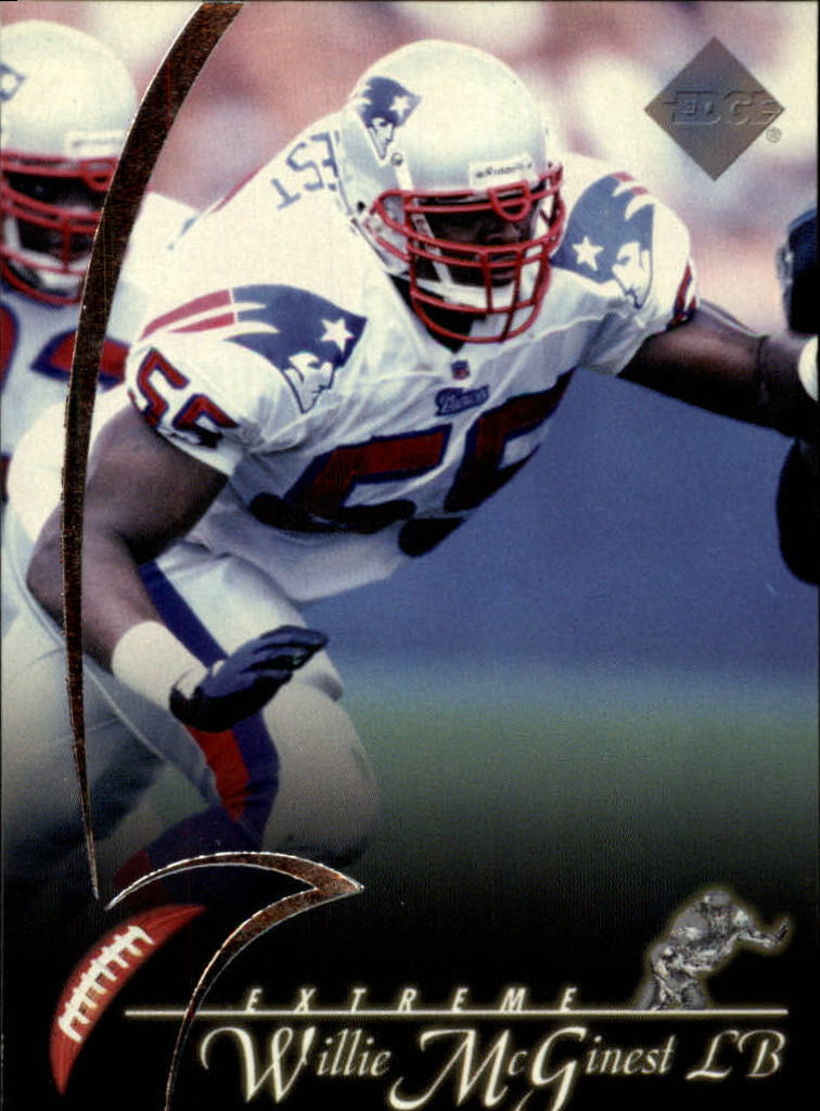 1997 Collector's Edge Extreme Foil #P105 Willie McGinest