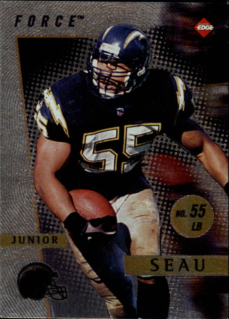 1997 Collector's Edge Extreme Force #22 Junior Seau