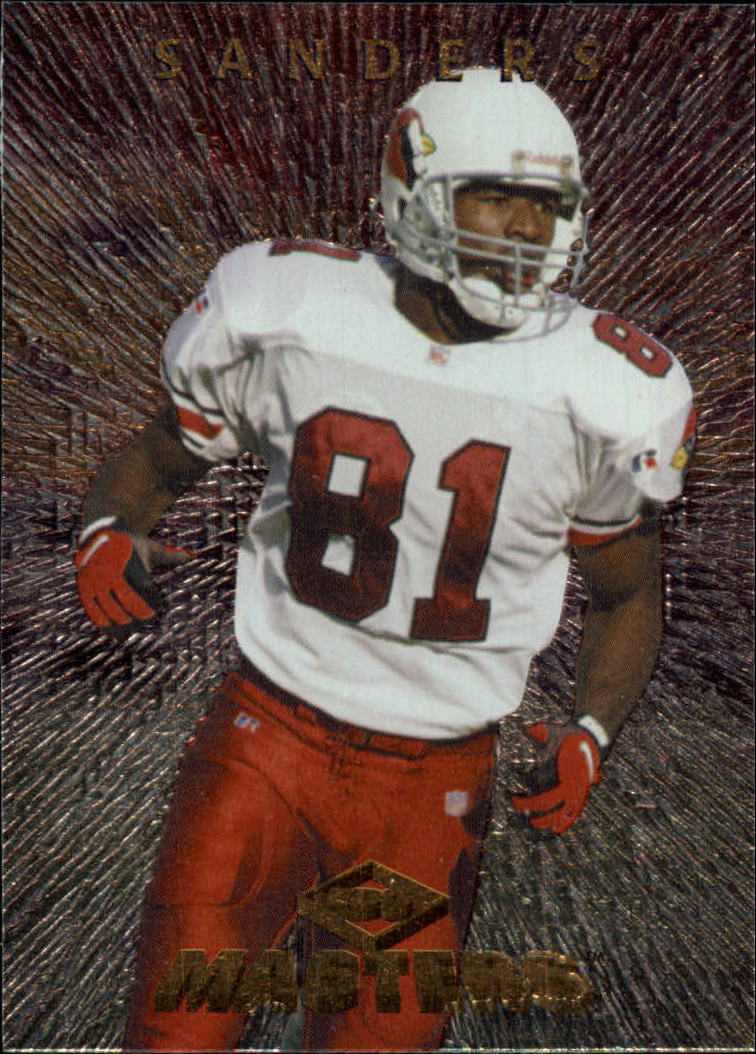 1997 Collector's Edge Masters #4 Frank Sanders