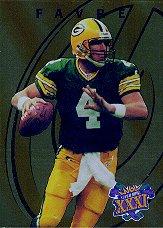 1997 Collector's Edge Masters Packers Super Bowl XXXI Gold #22 Brett Favre