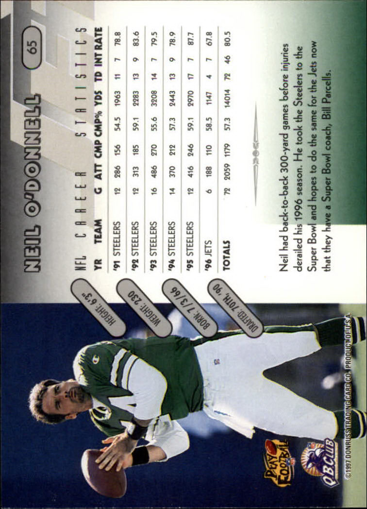 B1671- 1997 Donruss Fußball Karten 1-230 + Einsätze -du Pick- 15 + Gratis US - Bild 103 von 389
