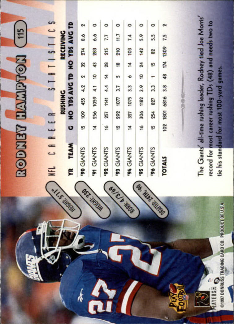 B1671- 1997 Donruss Fußball Karten 1-230 + Einsätze -du Pick- 15 + Gratis US - Bild 193 von 389