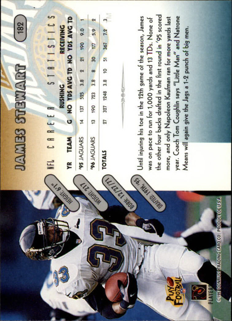 B1671- 1997 Donruss Fußball Karten 1-230 + Einsätze -du Pick- 15 + Gratis US - Bild 315 von 389