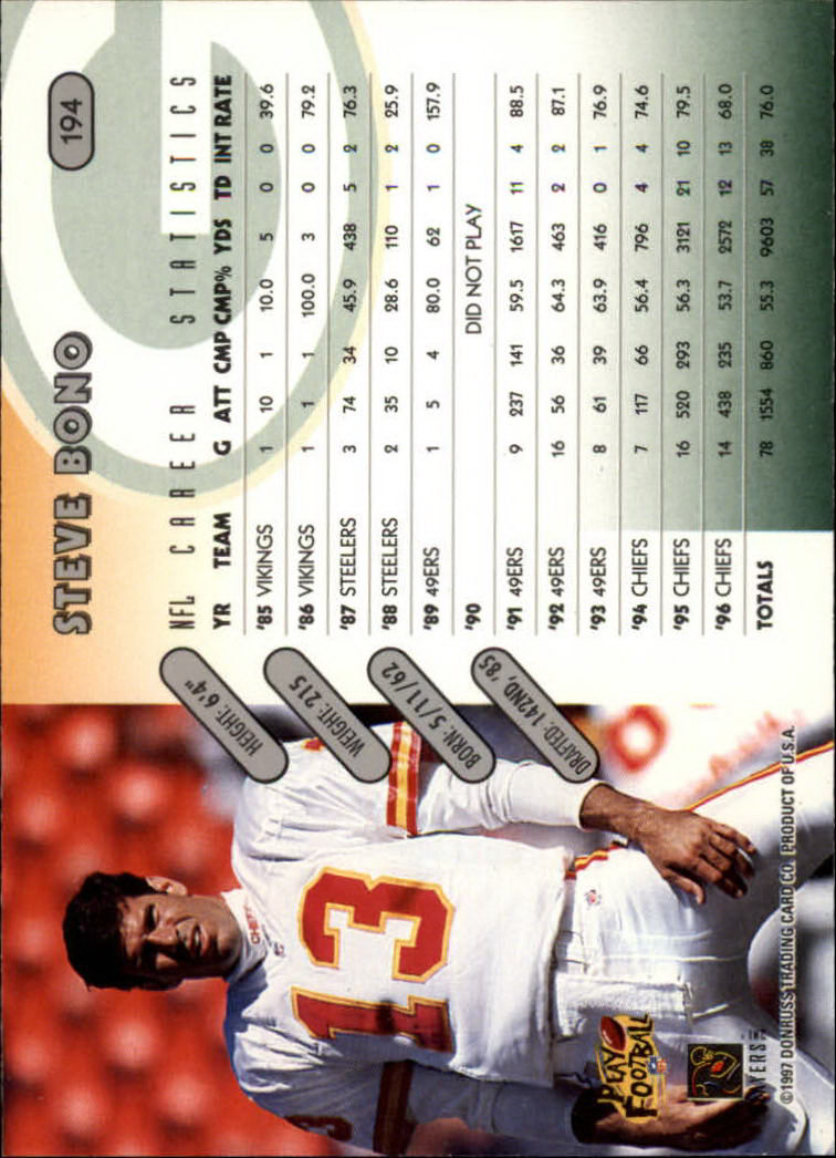 B1671- 1997 Donruss Fußball Karten 1-230 + Einsätze -du Pick- 15 + Gratis US - Bild 337 von 389