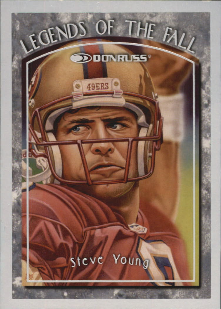 1997 Donruss Legends of the Fall #10 Steve Young