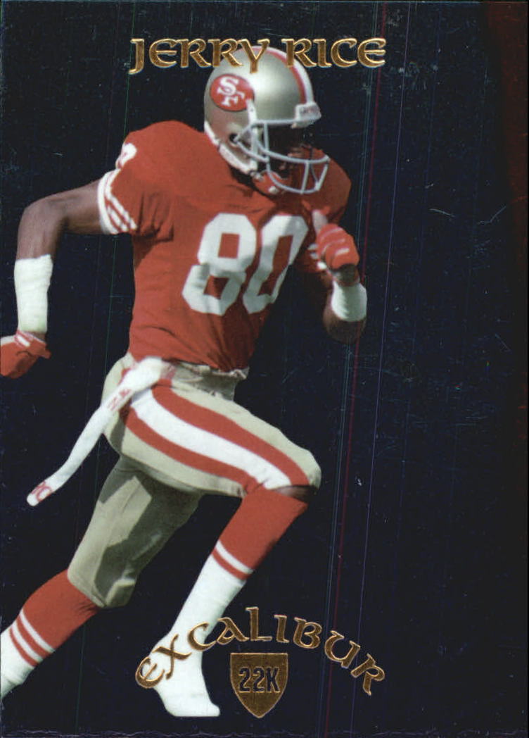 1997 Excalibur 22K Knights #8 Jerry Rice