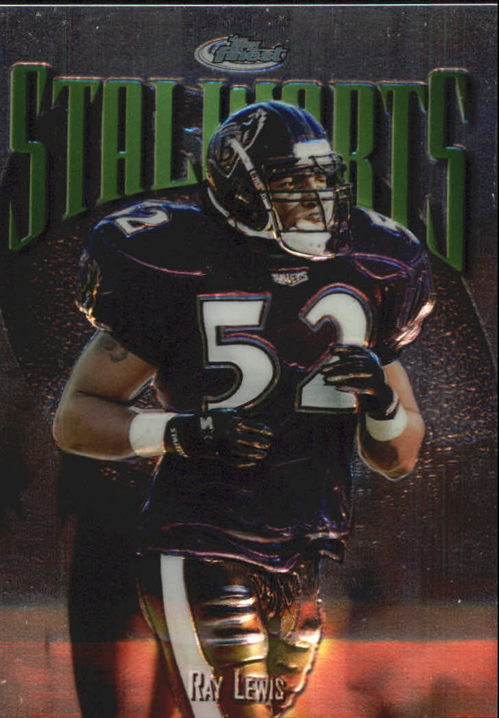 1997 Finest Embossed #302 Ray Lewis S