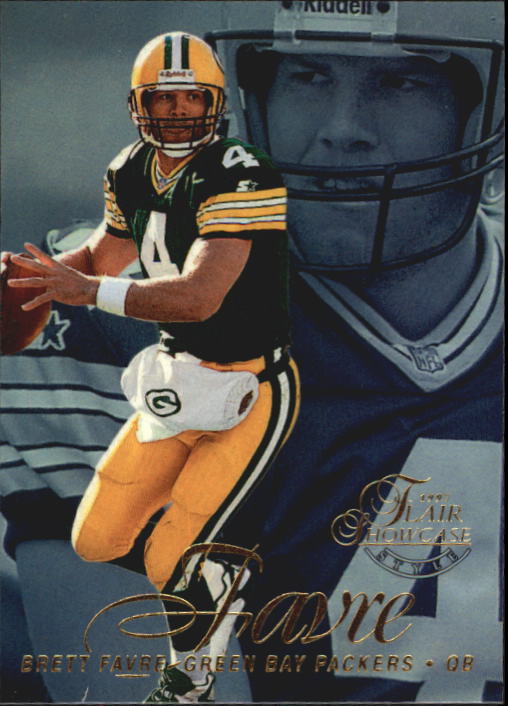 1997 BRETT FAVRE - Police Green Bay Packers SUPER BOWL CHAMPS Football Card