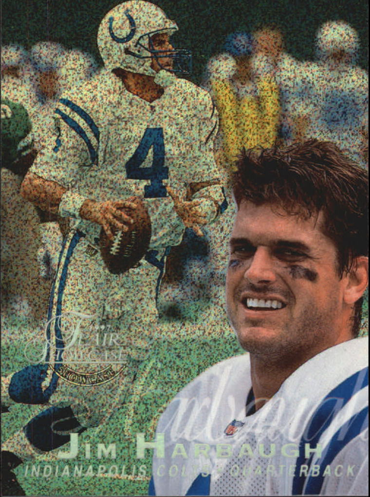 1997 Flair Showcase Row 0 #44 Jim Harbaugh