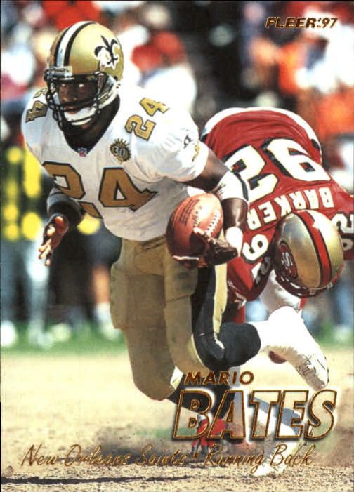 1997 Fleer Football "Main Set" Base Cards - Picture 4 of 187