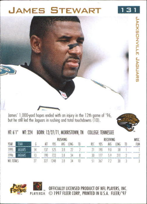 1997 Fleer Football "Main Set" Base Cards - Picture 63 of 187