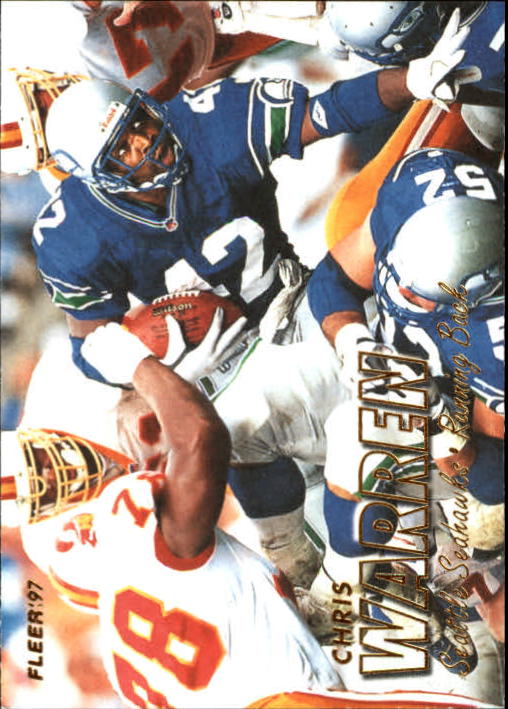 1997 Fleer Football "Main Set" Base Cards - Picture 90 of 187