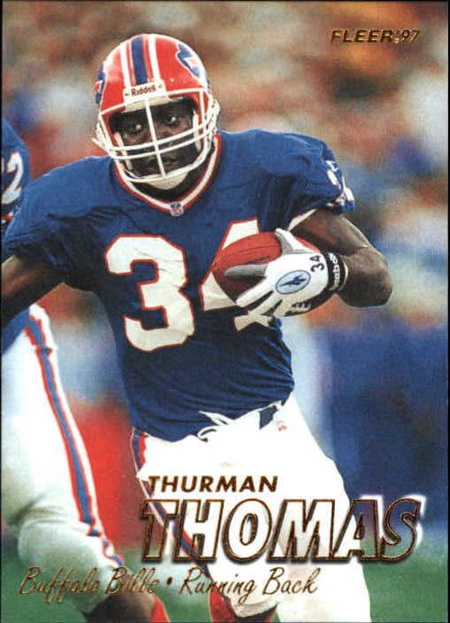 1997 Fleer Football "Main Set" Base Cards - Picture 124 of 187