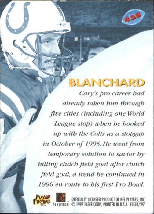 1997 Fleer Football "Main Set" Base Cards - Picture 179 of 187