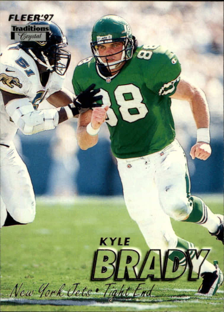 1997 Fleer Crystal Silver #232 Kyle Brady - NM-MT+