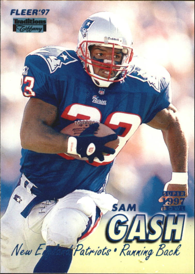 1997 Fleer Tiffany Blue #253 Sam Gash