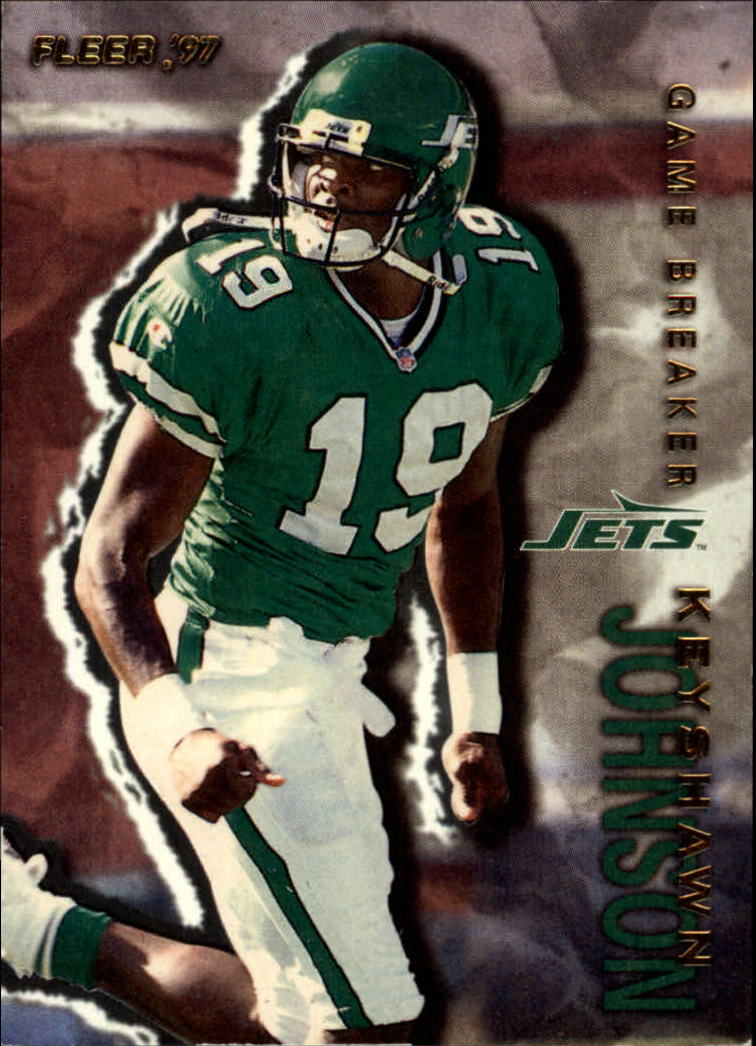 1997 Fleer Game Breakers #13 Keyshawn Johnson