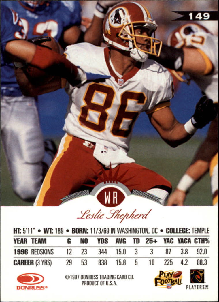 1995 Ultra #412 Leslie Shepherd RC - NM-MT