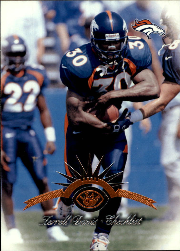 1997 Leaf #200 Terrell Davis CL