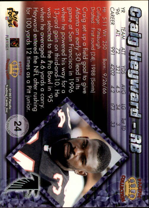 A9372- 1997 Pacific Football Cards 1-250 +Rookies -You Pick- 15+ FREE US SHIP - Picture 47 of 475