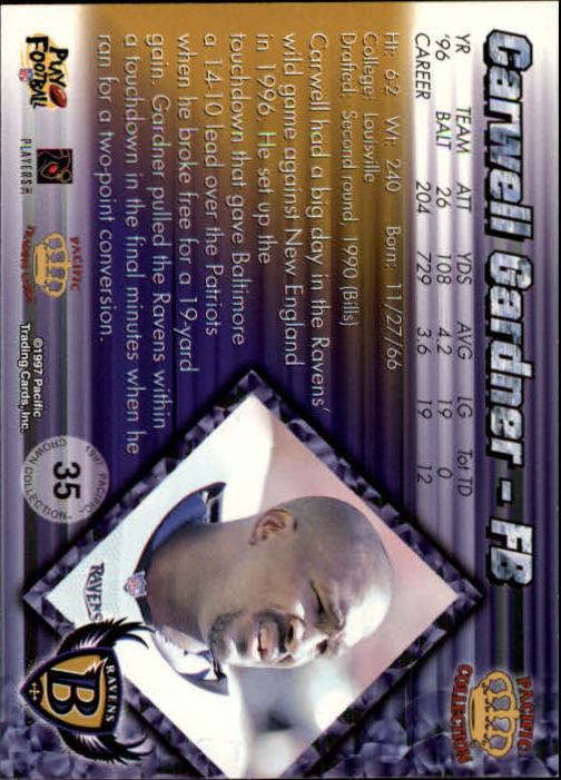 A9372- 1997 Pacific Football Cards 1-250 +Rookies -You Pick- 15+ FREE US SHIP - Picture 67 of 475