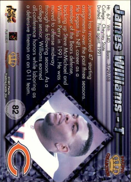 A9372- 1997 Pacific Football Cards 1-250 +Rookies -You Pick- 15+ FREE US SHIP - Picture 157 of 475