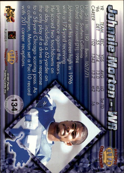 A9372- 1997 Pacific Football Cards 1-250 +Rookies -You Pick- 15+ FREE US SHIP - Picture 257 of 475