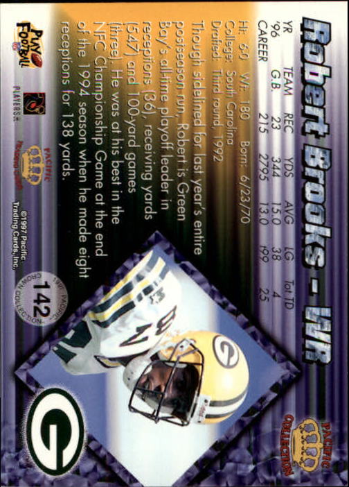 A9372- 1997 Pacific Football Cards 1-250 +Rookies -You Pick- 15+ FREE US SHIP - Picture 271 of 475