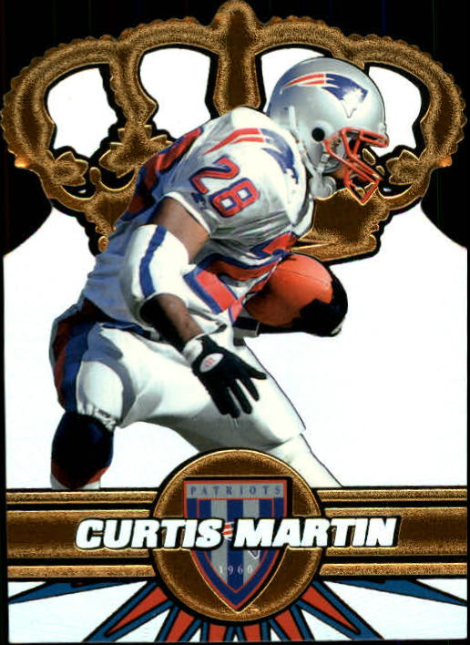 1997 Pacific Gold Crown Die Cuts #24 Curtis Martin