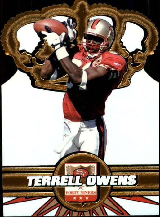 1997 Pacific Gold Crown Die Cuts #30 Terrell Owens