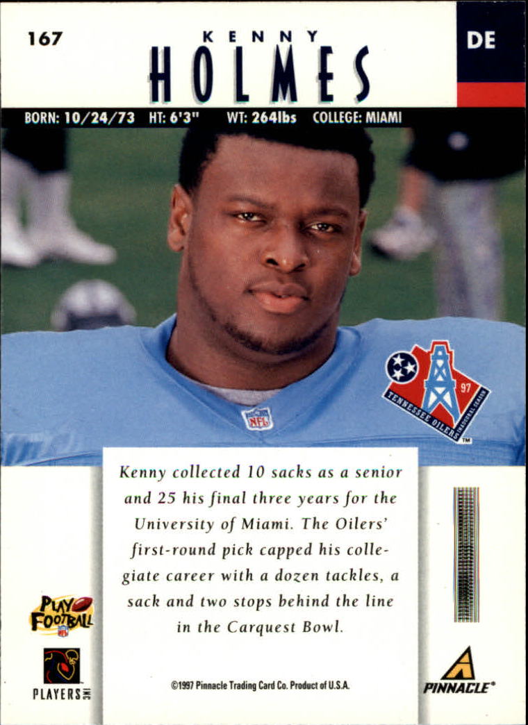 B7257- 1997 Pinnacle Footbal Cards 1-200 +Inserts -You Pick- 15+ FREE US SHIP - Picture 257 of 304