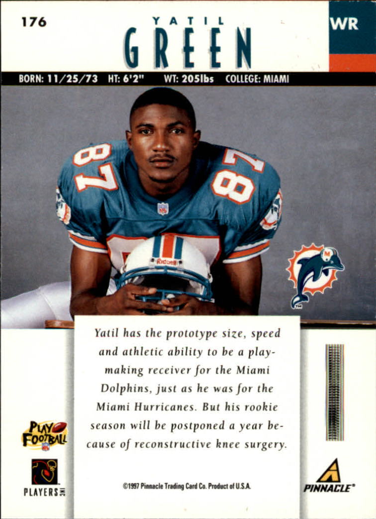 B7257- 1997 Pinnacle Footbal Cards 1-200 +Inserts -You Pick- 15+ FREE US SHIP - Picture 269 of 304