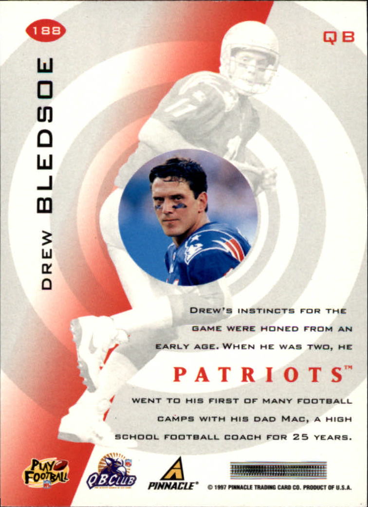 B7257- 1997 Pinnacle Footbal Cards 1-200 +Inserts -You Pick- 15+ FREE US SHIP - Picture 283 of 304