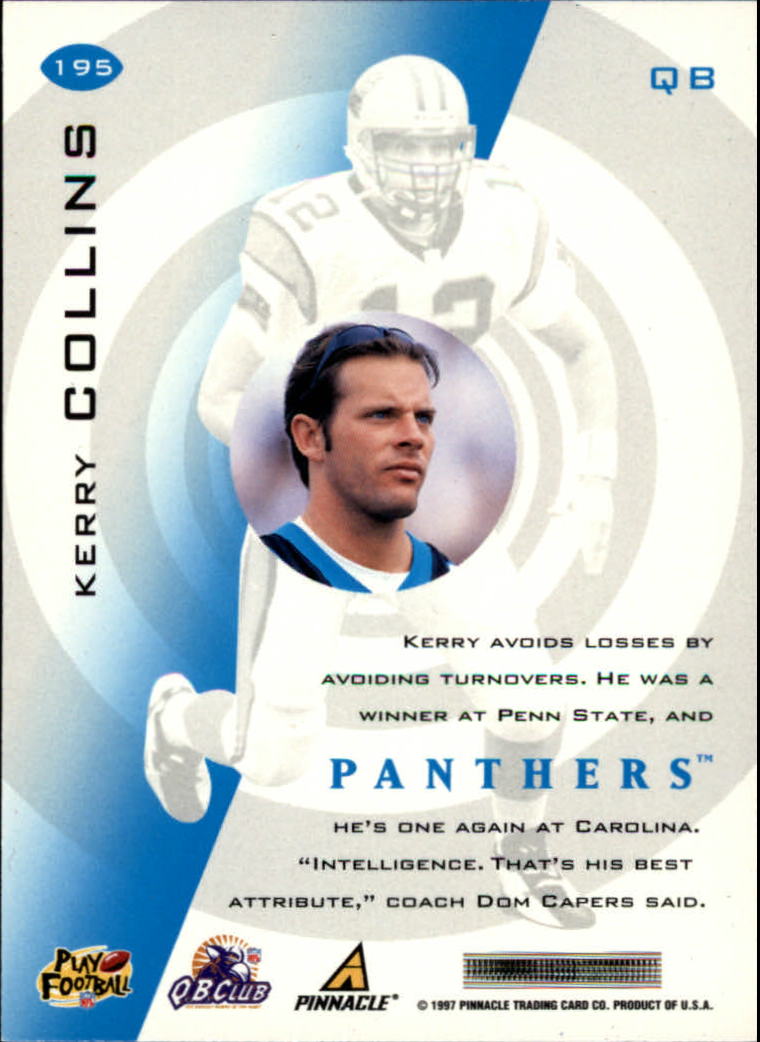 B7257- 1997 Pinnacle Footbal Cards 1-200 +Inserts -You Pick- 15+ FREE US SHIP - Picture 293 of 304
