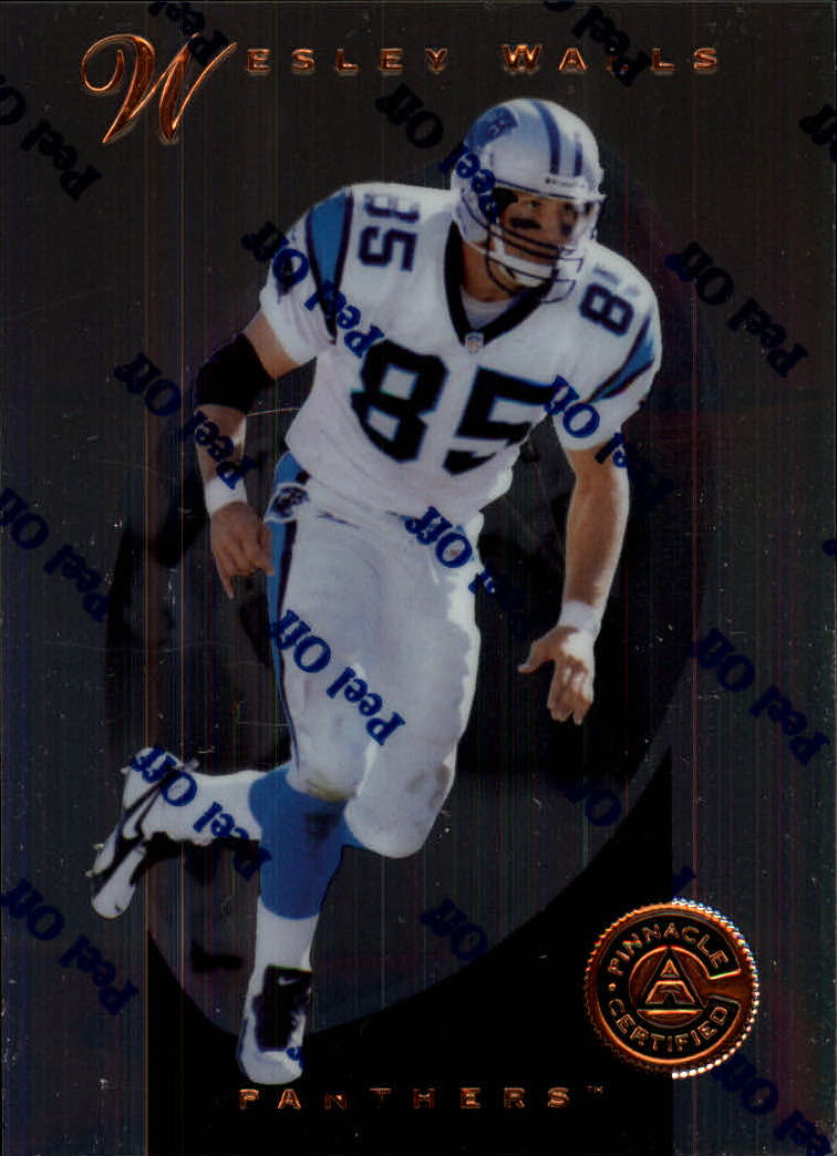 1997 Pinnacle Certified #51 Wesley Walls