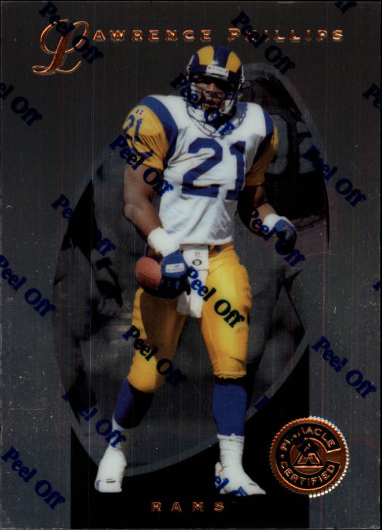1997 Pinnacle Certified #101 Lawrence Phillips