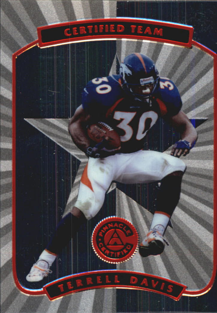 1995 Collector's Choice Update #U17 Terrell Davis RC - NM-MT