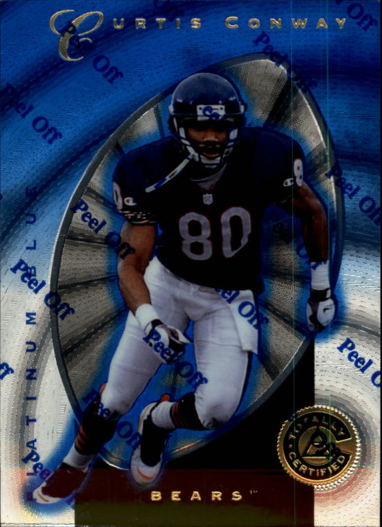 1997 Pinnacle Totally Certified Platinum Blue #73 Curtis Conway