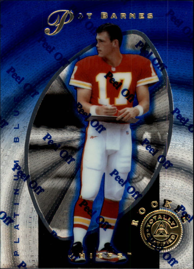 1997 Pinnacle Totally Certified Platinum Blue #140 Darnell Autry