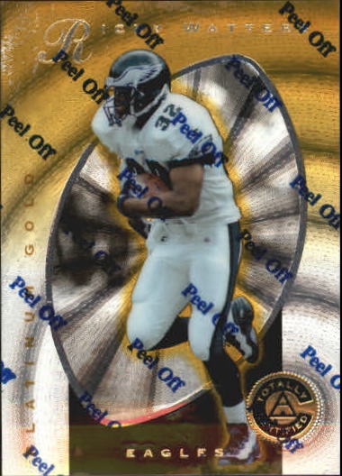 1997 Pinnacle Totally Certified Platinum Gold #24 Ricky Watters