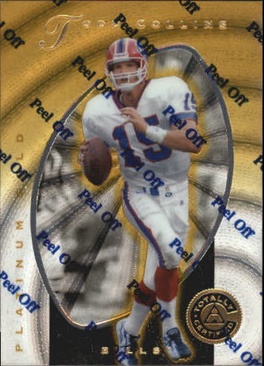 1997 Pinnacle Totally Certified Platinum Gold #72 Todd Collins