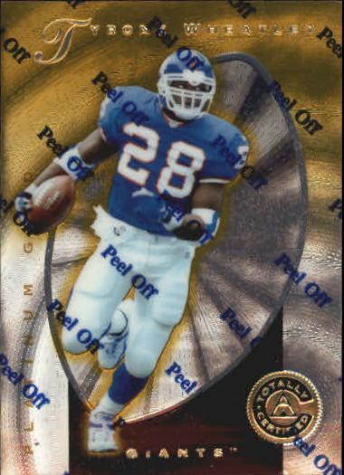 1997 Pinnacle Totally Certified Platinum Gold #119 Tyrone Wheatley
