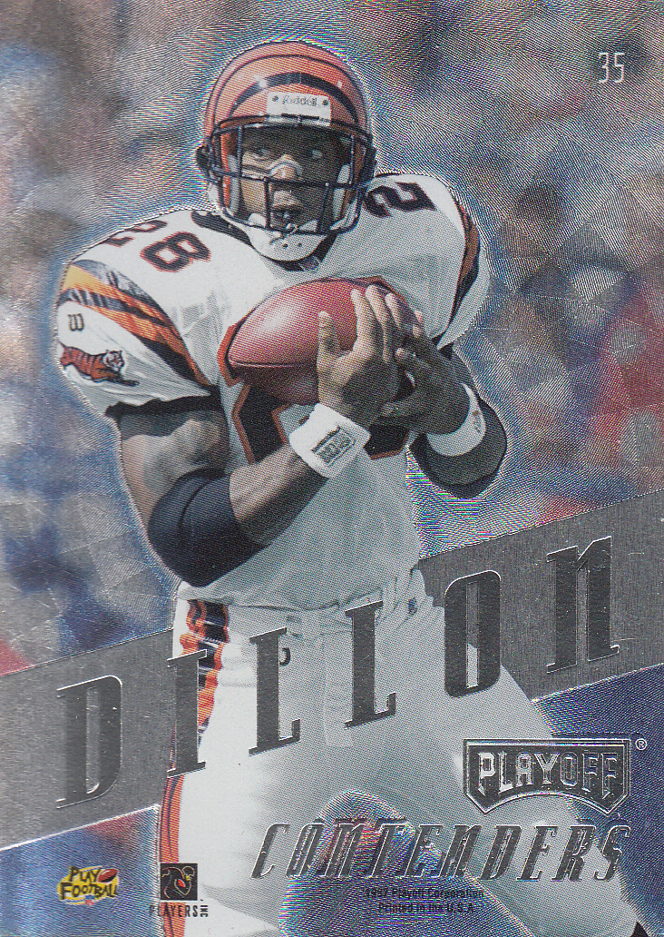1997 Playoff Contenders #35 Corey Dillon RC back image