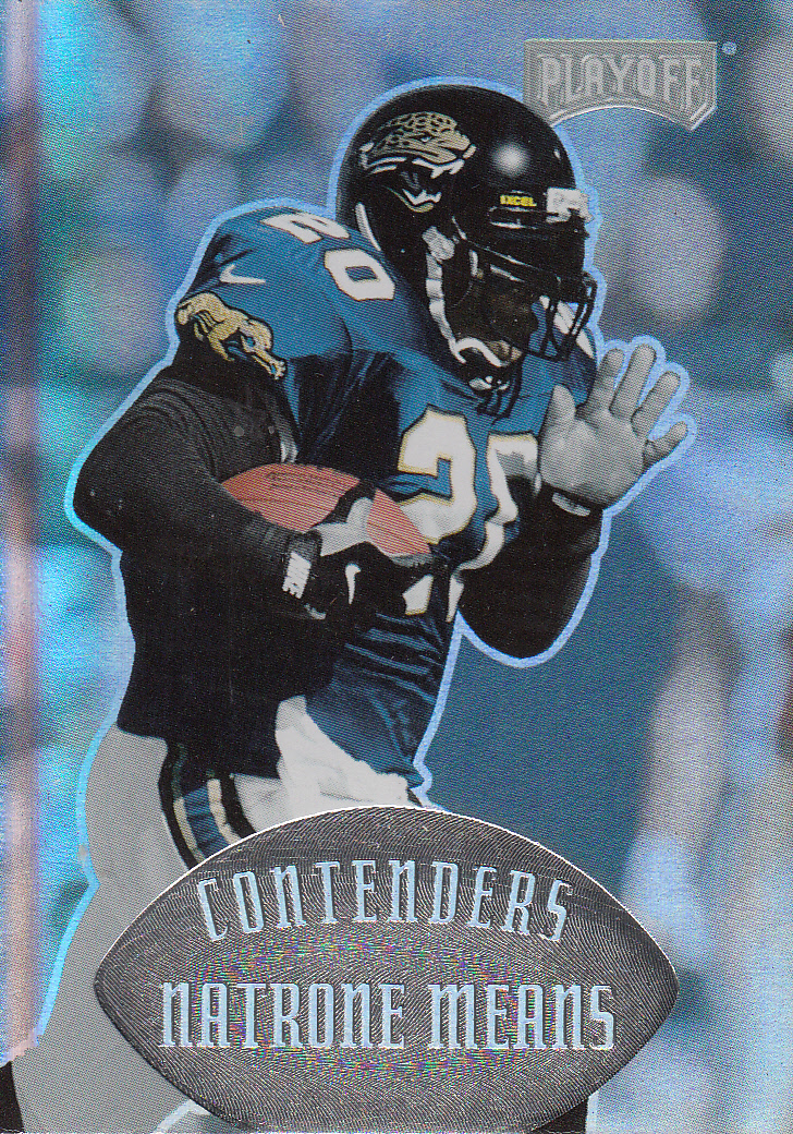 1997 Playoff Contenders #64 Natrone Means