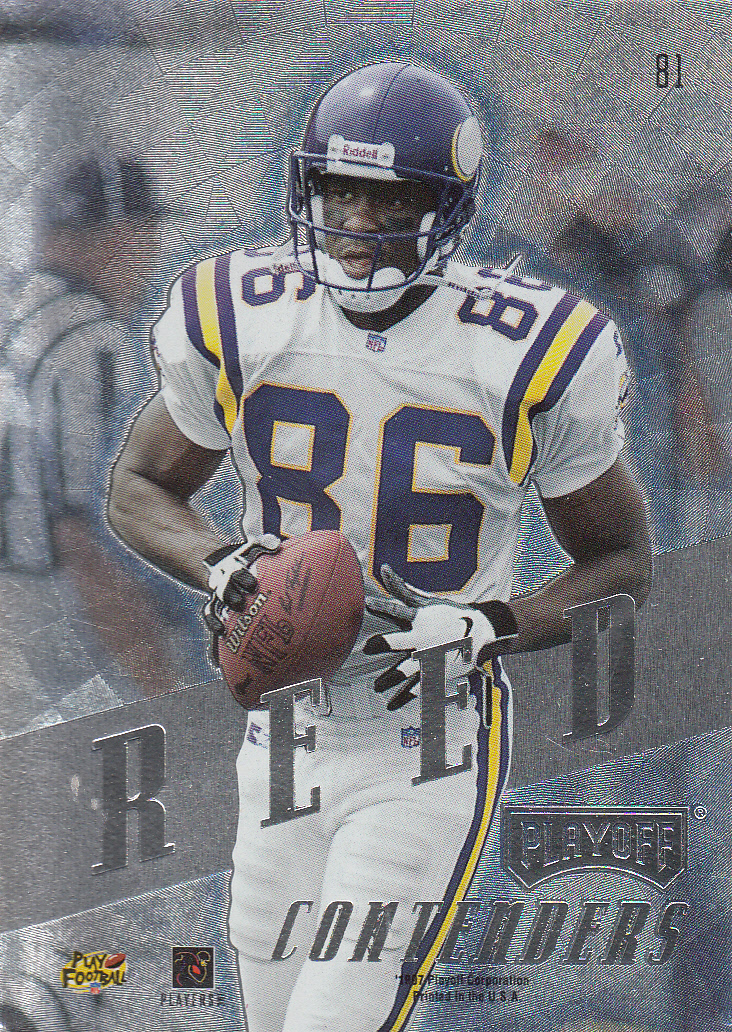 1997 Playoff Contenders #80 Cris Carter back image